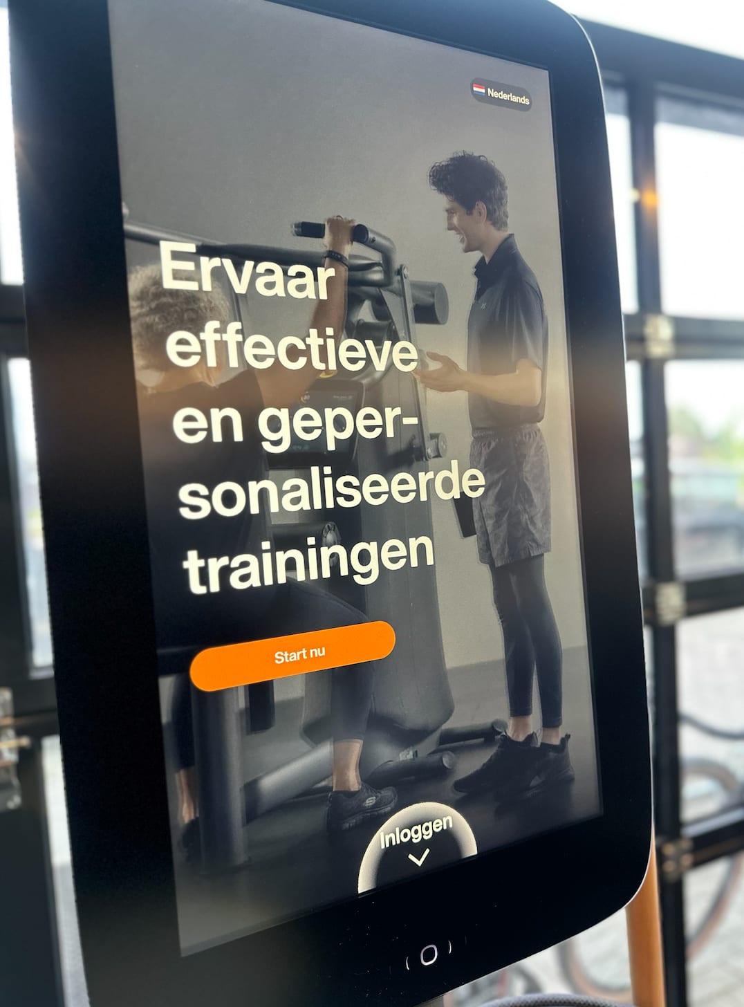 eGym scherm